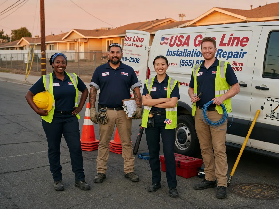Gas Line Installation company in Montesano, WA